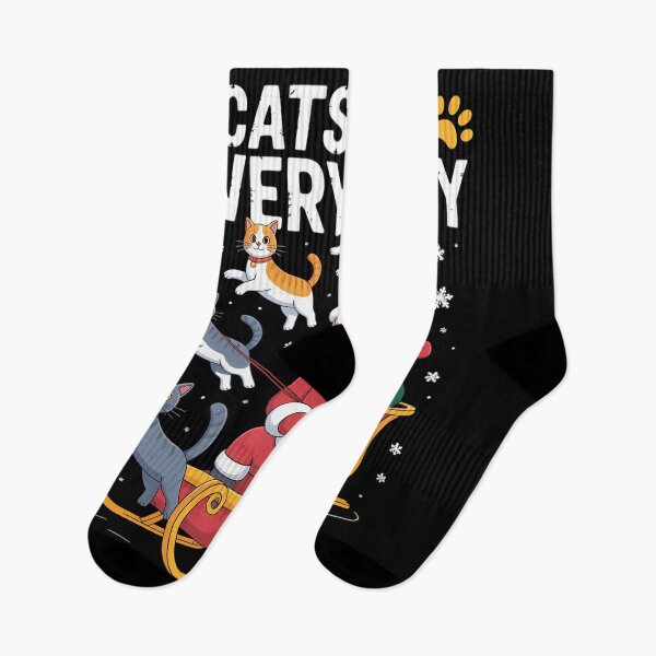 Item preview, Cats For Everybody Christmas Cat Funny Xmas Men Women Santa designed and sold by LeeEvans222.