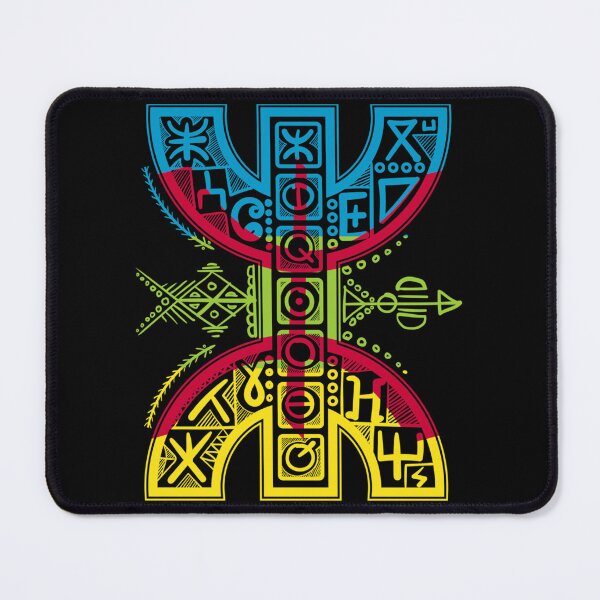 Item preview, Berber Flag With YAZ Amazigh Symbol! Proud Tamazight People Essential 		 designed and sold by nhfmzlaka31.