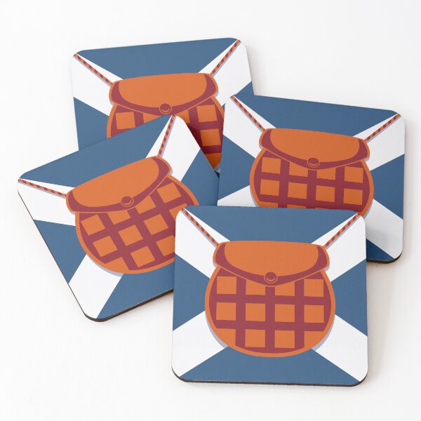 Item preview, Scottish Sporran Flag Fusion designed and sold by Drawings Project.