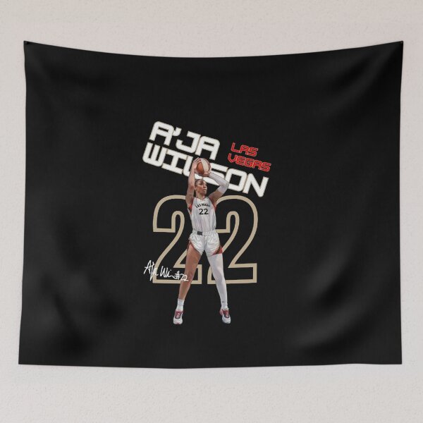 Item preview, Las Vegas A'Ja Wilson 22 Cartoon Women Basketbal designed and sold by MaudWebe.