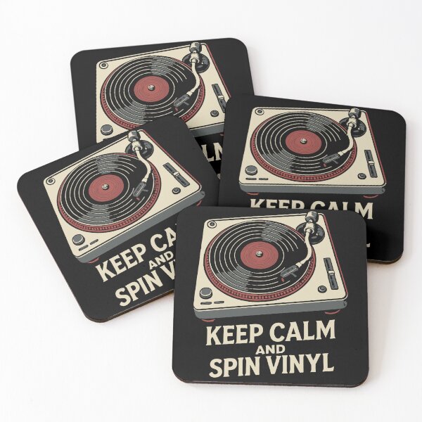 Item preview, Keep Calm And Spin Vinyl Record Music Lovers designed and sold by LuminOrb.