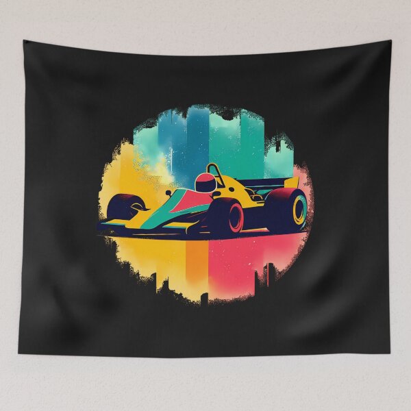 Item preview,  Formula 1 Car Retro Style designed and sold by KENTWHEELER7.