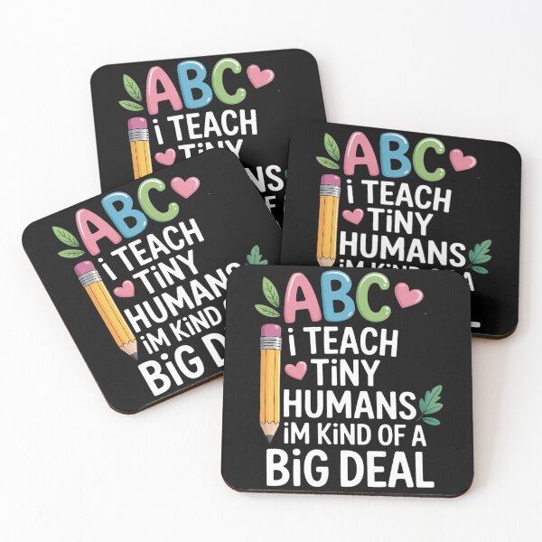 Item preview, I Teach Tiny Humans Teacher Appreciation Back To School designed and sold by Formatage.
