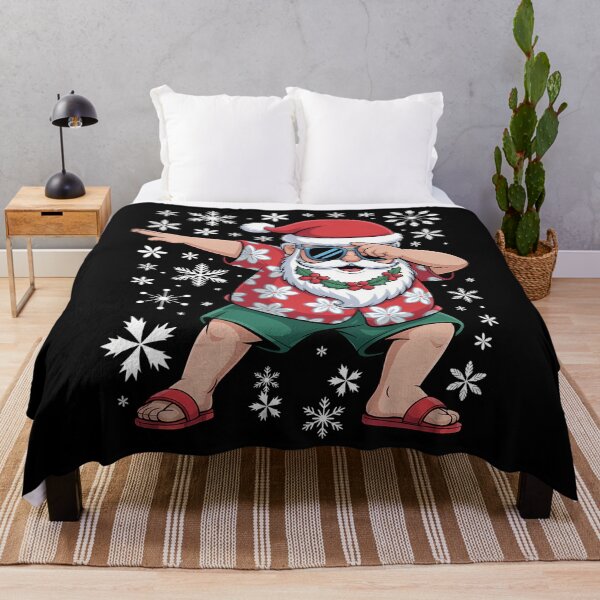 Item preview,   Dabbing Santa, Christmas Summer Tropical Hawaiian Xmas Dab Short designed and sold by JonBarnes22.