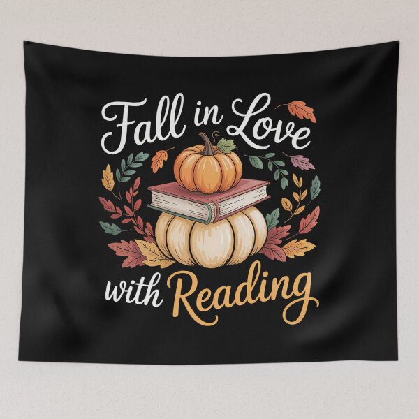Item preview,   Fall In Love With Reading Fall Leaves Autumn Thanksgiving designed and sold by JonBarnes22.