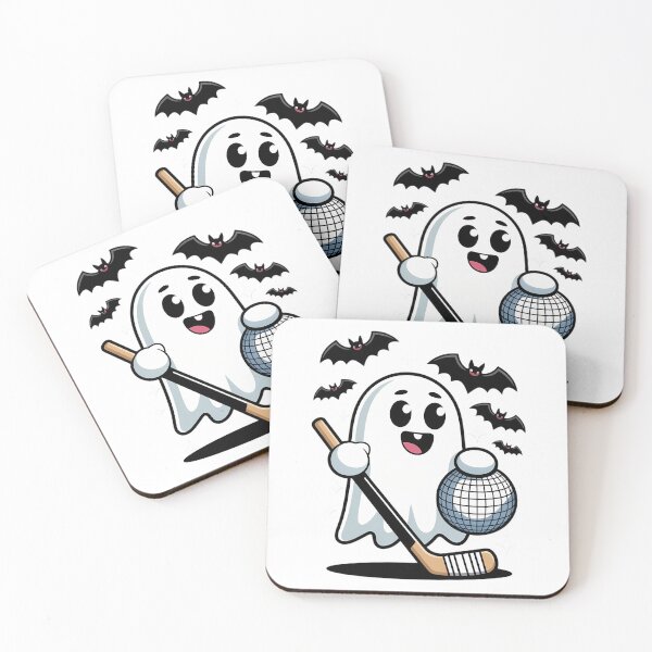 Item preview,  Ghost Playing Ice Hockey Lazy DIY Halloween Costume Sport designed and sold by JonBarnes22.