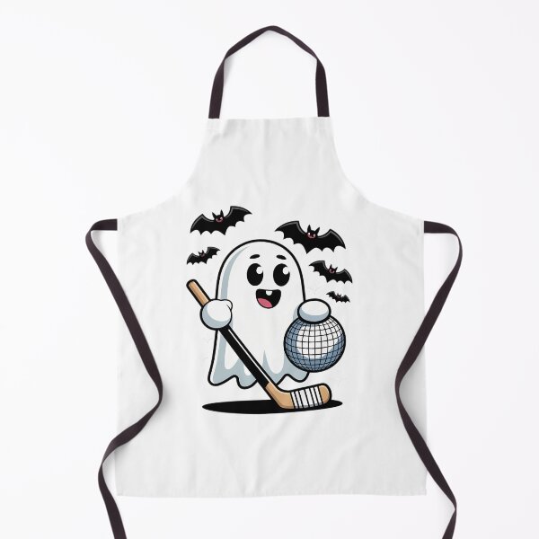 Item preview,  Ghost Playing Ice Hockey Lazy DIY Halloween Costume Sport designed and sold by JonBarnes22.