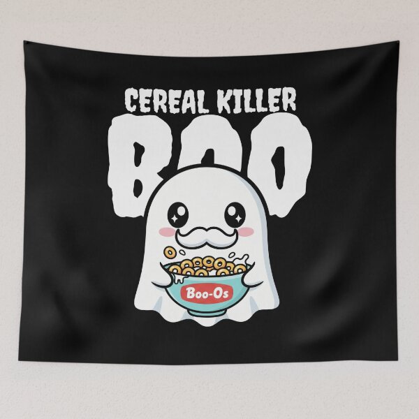 Item preview, CEREAL KILLER BOO - GHOST HALLOWEEN designed and sold by KEF Custom.