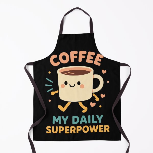 Item preview, Coffee My Daily Superpower Cute Cozy Design designed and sold by LuminOrb.