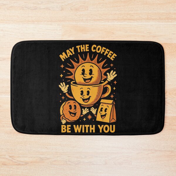 Item preview, May The Coffee Be With You Funny Coffee Design designed and sold by LuminOrb.