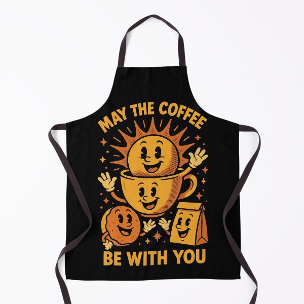 Item preview, May The Coffee Be With You Funny Coffee Design designed and sold by LuminOrb.