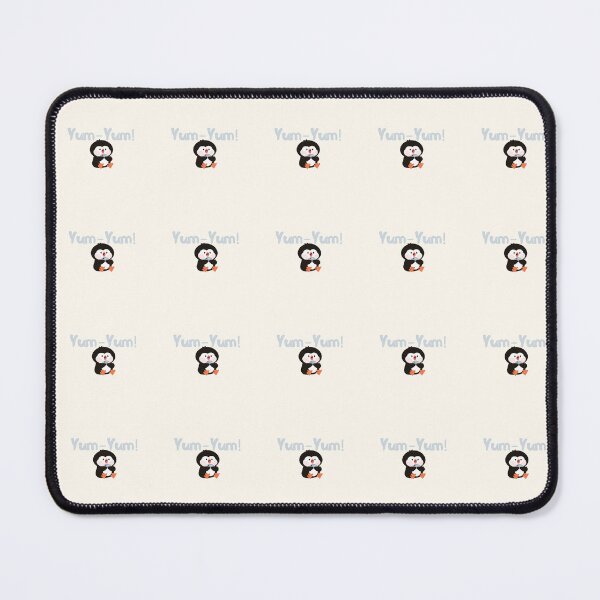 Artikelvorschau, Kawaii Pinguin Yum Yum Sticker entworfen und verkauft von Moon's Arts.
