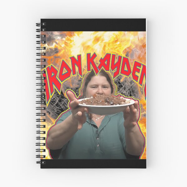 Item preview, Iron Kayden - Kays Cooking (Alphabet Soup) designed and sold by StellaManske.