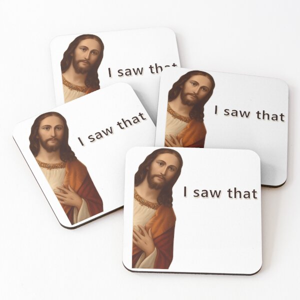 Item preview, I Saw That" Funny Jesus Meme – Christian Humor Design designed and sold by Trendy Art.