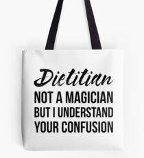 Bolsa de tela Dietista no es un mago