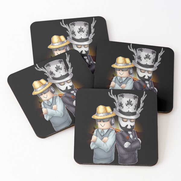 Item preview, Badcc And Asimo Roblox Characters Drawing designed and sold by ABombstore.