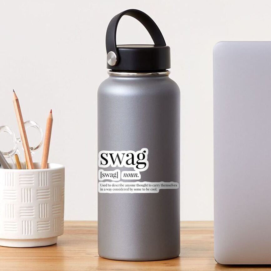 "Swag Definition" Sticker by definingprints Redbubble