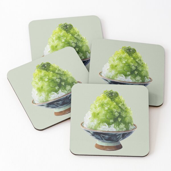 Item preview, Matcha Green Tea Shaved Ice designed and sold by Violet Peonies.