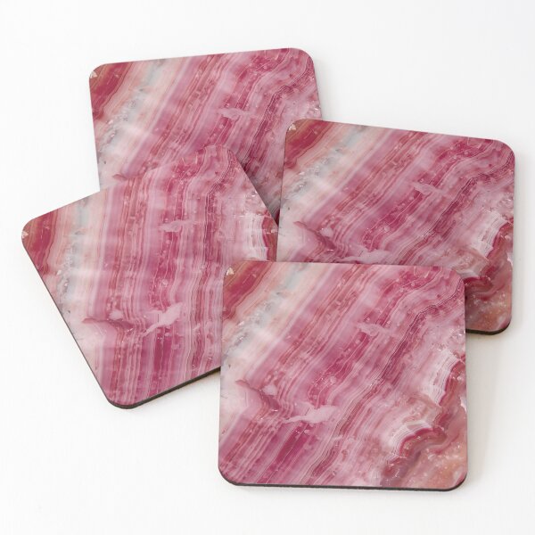 Item preview, Rhodochrosite Gem Surface – Seamless Pink Mineral Pattern - Pink Gemstone designed and sold by SurfaceCraft Studio.