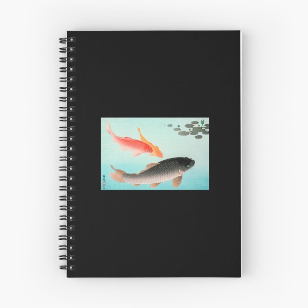 Item preview, Common And Golden Carp - Ohara Koson 	 designed and sold by cdfoobqe38.
