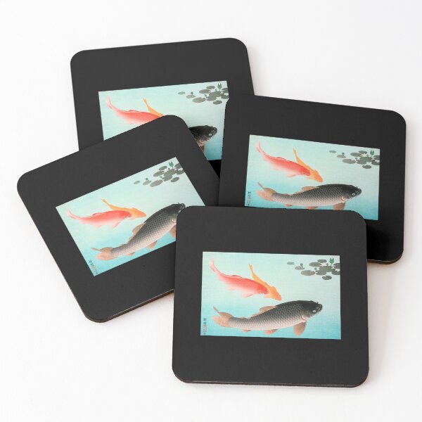 Item preview, Common And Golden Carp - Ohara Koson 	 designed and sold by cdfoobqe38.