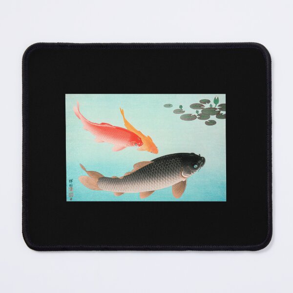 Item preview, Common And Golden Carp - Ohara Koson 	 designed and sold by cdfoobqe38.