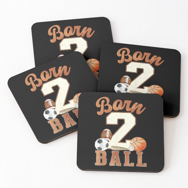 Item preview, Born 2 Ball 2nd Birthday Sports 2 Year Old Boy Second Bday designed and sold by wardpowerslamon.
