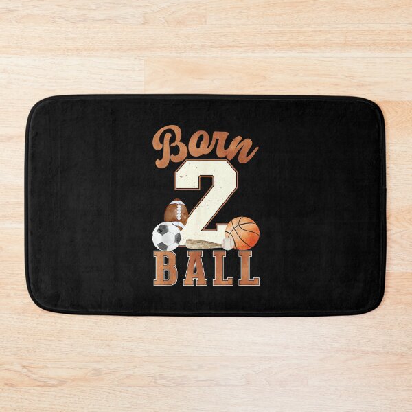 Item preview, Born 2 Ball 2nd Birthday Sports 2 Year Old Boy Second Bday designed and sold by wardpowerslamon.