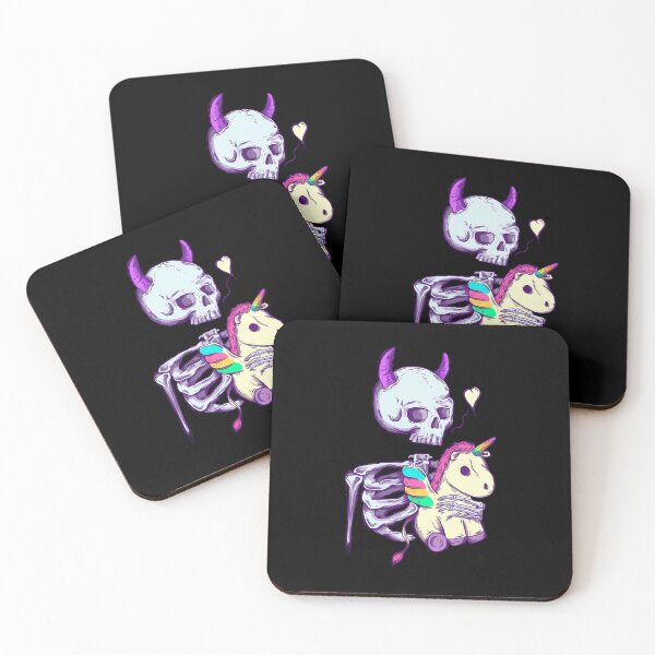 Item preview, Cute Skeleton With Unicorn  	 designed and sold by peeipmjf66.