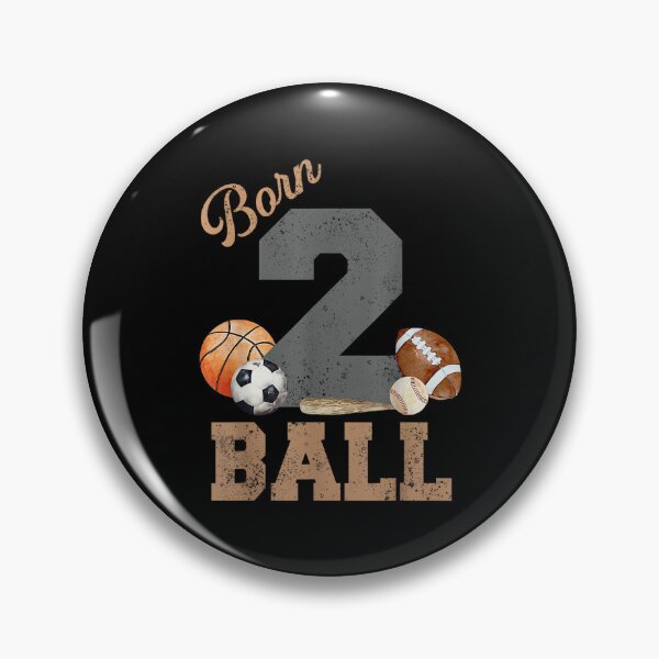 Item preview, Born 2 Ball 2nd Birthday Sports 2 Year Old Boy Second Bday designed and sold by wardpowerslamon.