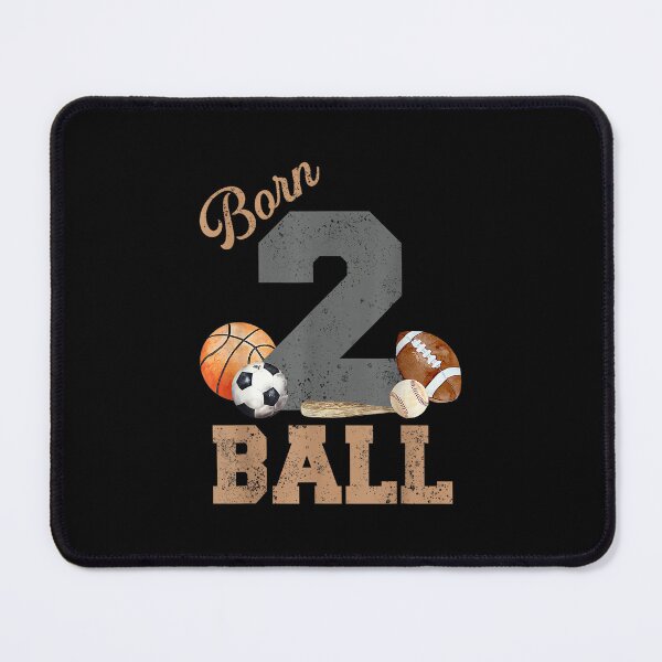 Item preview, Born 2 Ball 2nd Birthday Sports 2 Year Old Boy Second Bday designed and sold by wardpowerslamon.
