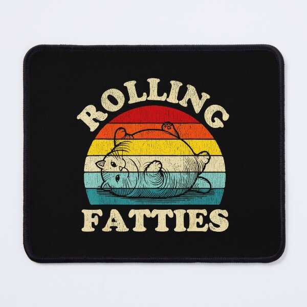 Item preview, Rolling Fatties – Retro Cat Humor  designed and sold by hieuha091XRg.