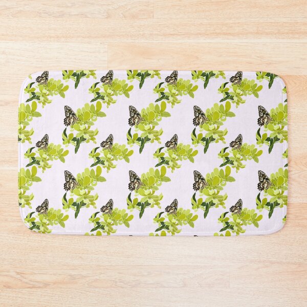 Item preview, Butterfly and Orchid Floral Transparent Pattern designed and sold by MNX.