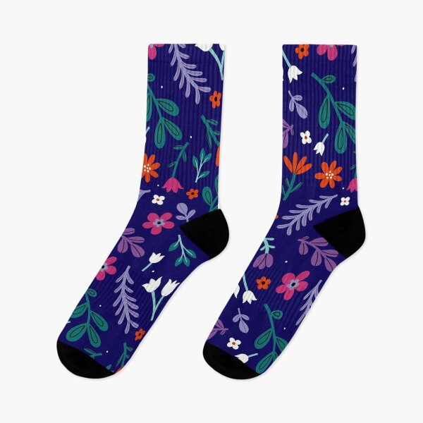 Item preview,  bright flowers and leaves designed and sold by burbura.