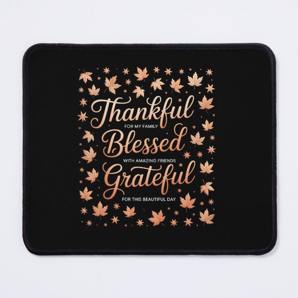 Item preview, Thankful Blessed Grateful Thanksgiving Family designed and sold by tabdejinti.