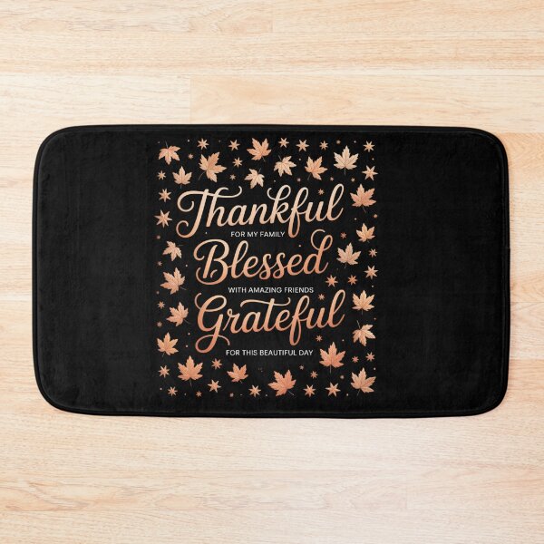 Item preview,  Thankful Blessed Grateful Thanksgiving Family designed and sold by tabdejinti.