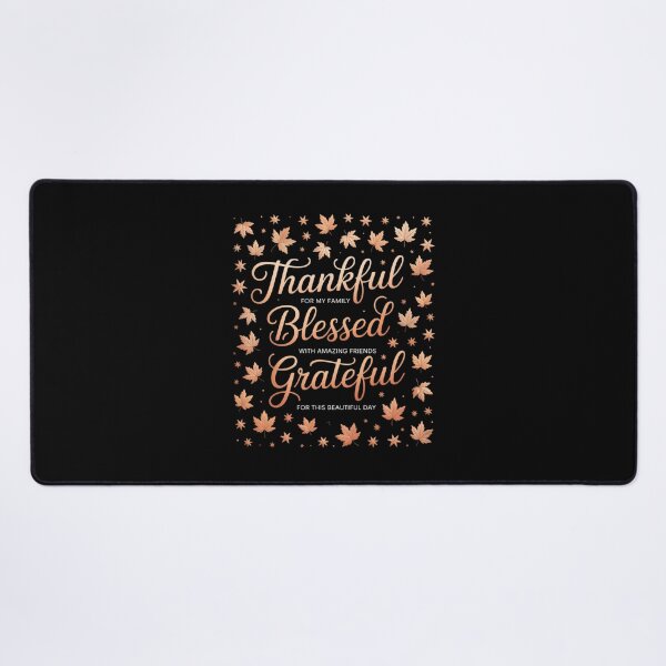 Item preview,  Thankful Blessed Grateful Thanksgiving Family designed and sold by tabdejinti.