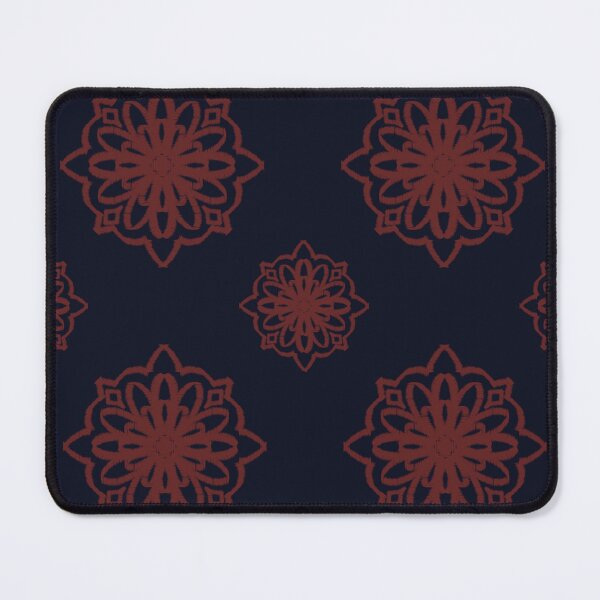 Item preview, Silk fabric pattern with colored lines and flowers designed and sold by Toyney.