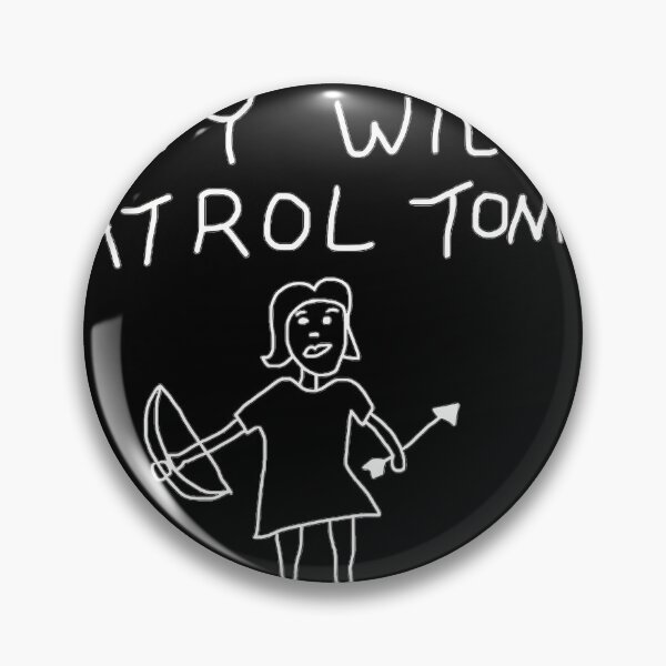 Item preview,  Buffy Will Patrol Tonight On Black designed and sold by Christinettrell.
