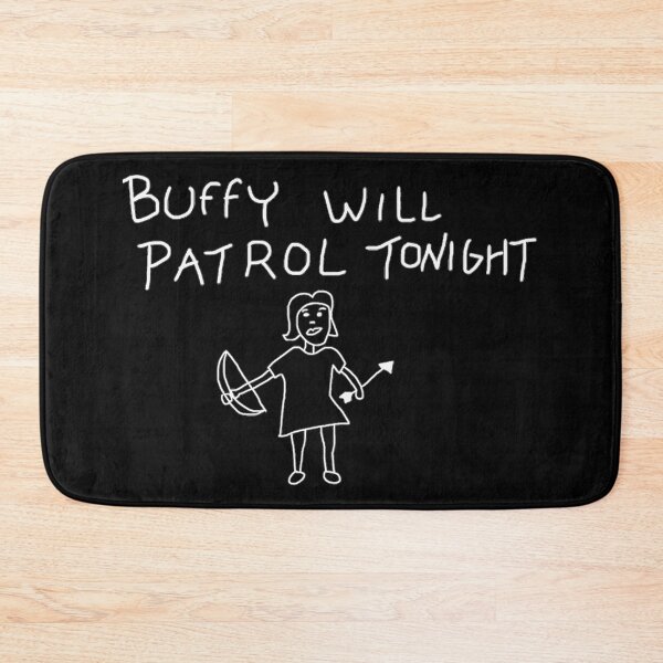 Item preview,  Buffy Will Patrol Tonight On Black designed and sold by Christinettrell.