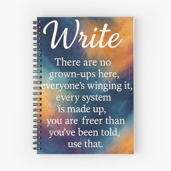 Item preview, Write: Journals for Unleashing Your Voice designed and sold by The End of Two.