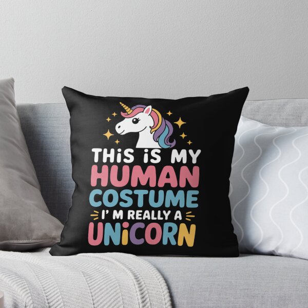Item preview,  This Is My Human Costume I'm Really A Unicorn Halloween designed and sold by tabdejinti.