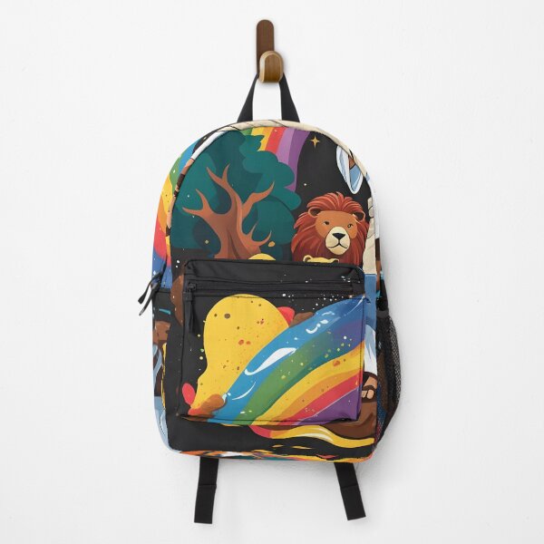 Item preview, Divine Harmony: Jesus, Animals, and the Covenant Rainbow designed and sold by UrvashiStudio.