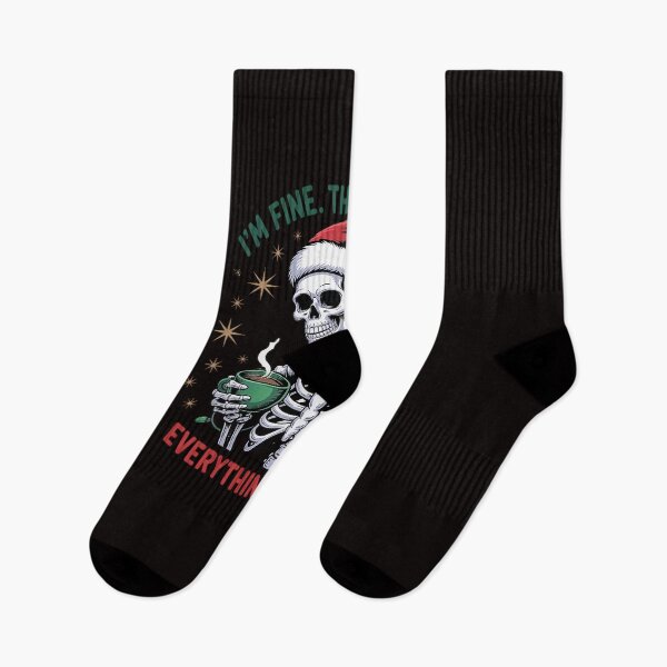 Item preview, I'M FINE. THIS IS FINE EVERYTHING'S FINE Christmas designed and sold by VladoZork.