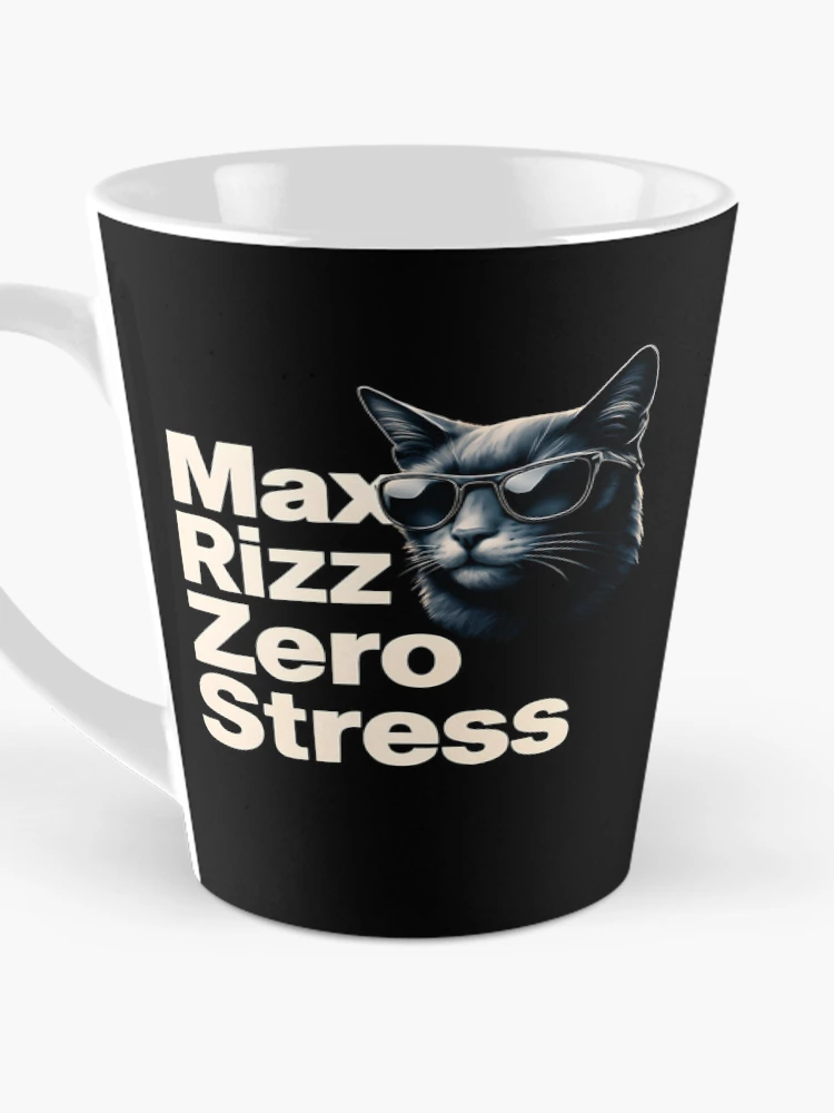 Thumbnail 3 of 4, Coffee Mug, Max Rizz Zero Stress designed and sold by Raluk.