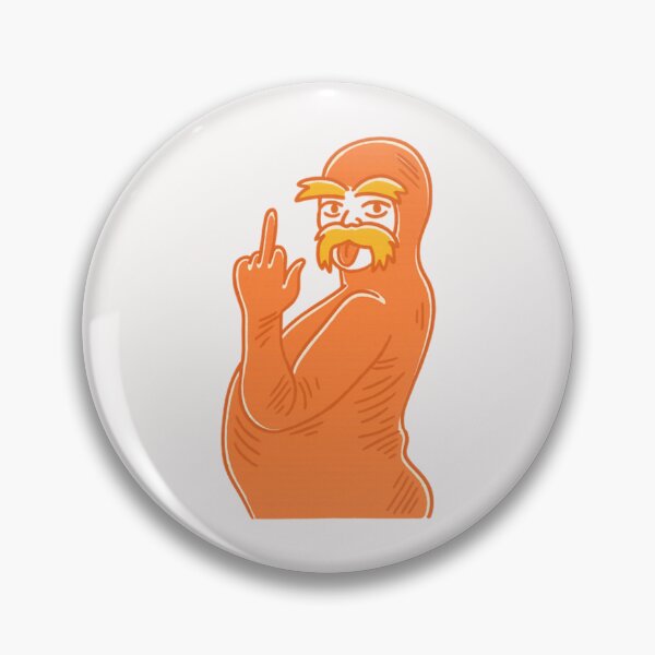 Item preview, Ashby The-Lorax Middle Finger Hand Drawing designed and sold by BETTYDURANa.