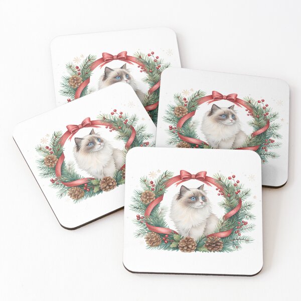 Item preview, A Ragdoll Christmas designed and sold by Vividdesignsau.