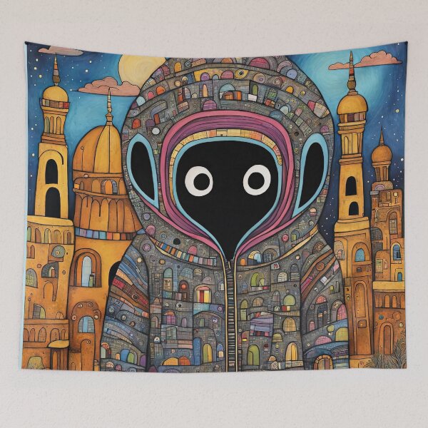 Item preview, Sad Alien in Gaza designed and sold by Colin Bentham.
