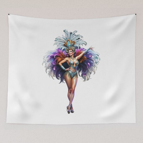 Item preview, The Life of a Showgirl Illustration – Glamorous, Vintage Cabaret, Stage Art designed and sold by Erik Visnievskij.