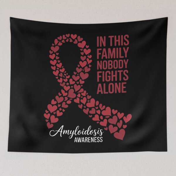 Item preview, Amyloidosis Awareness Products Family Support Awareness designed and sold by PunkNation-Arts.